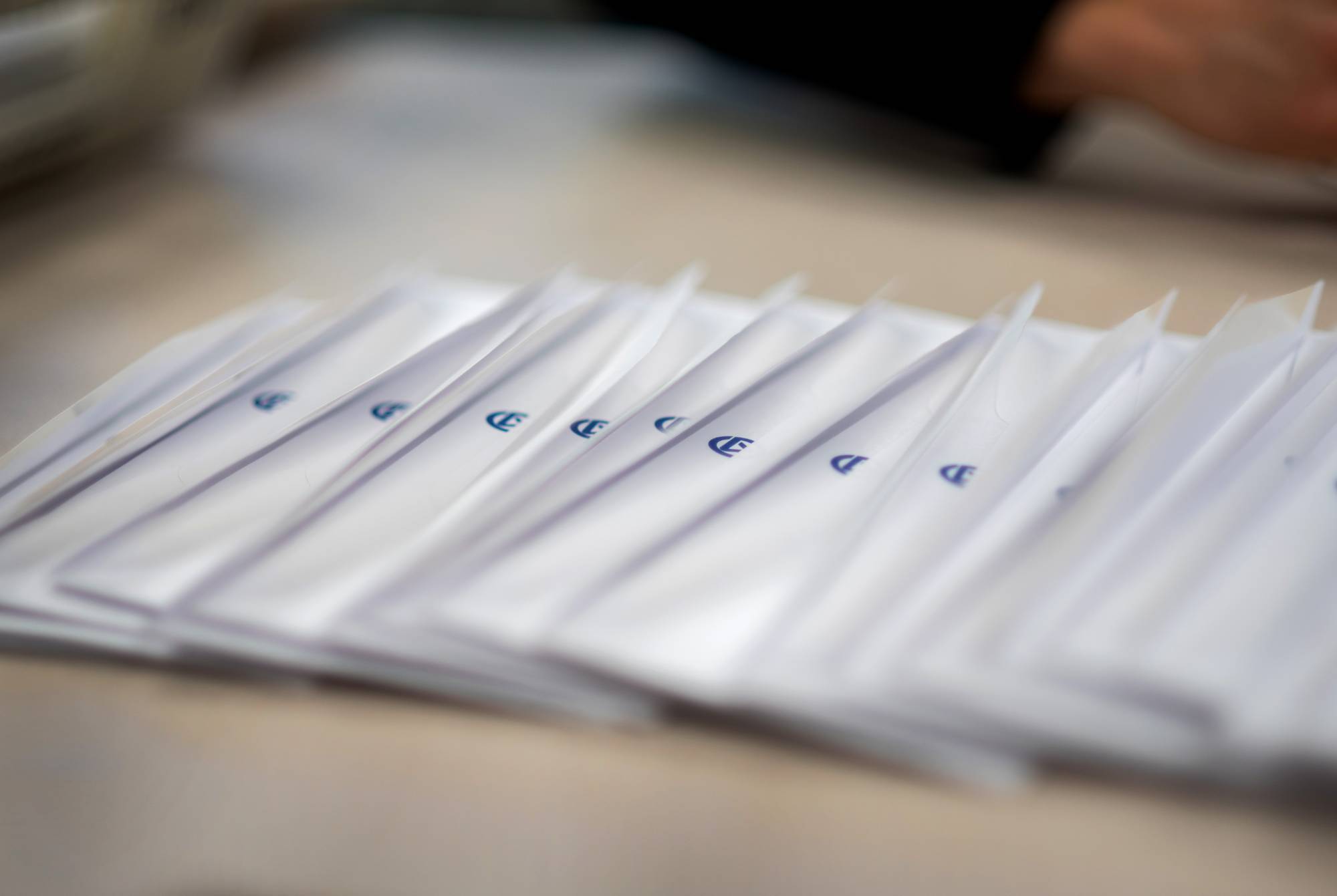 Mail preparation in progress